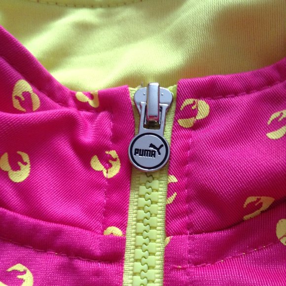 Puma Track Jacket, Girls' Size 5 - Picture 3 of 9